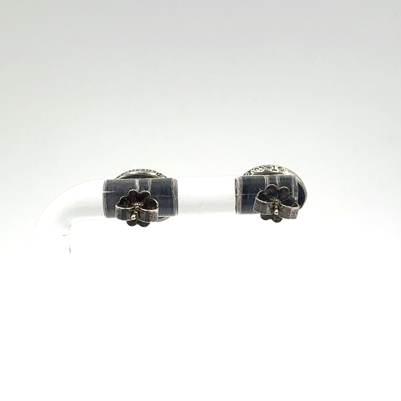 Tiffany & Co Bean Silver Earrings — view 3