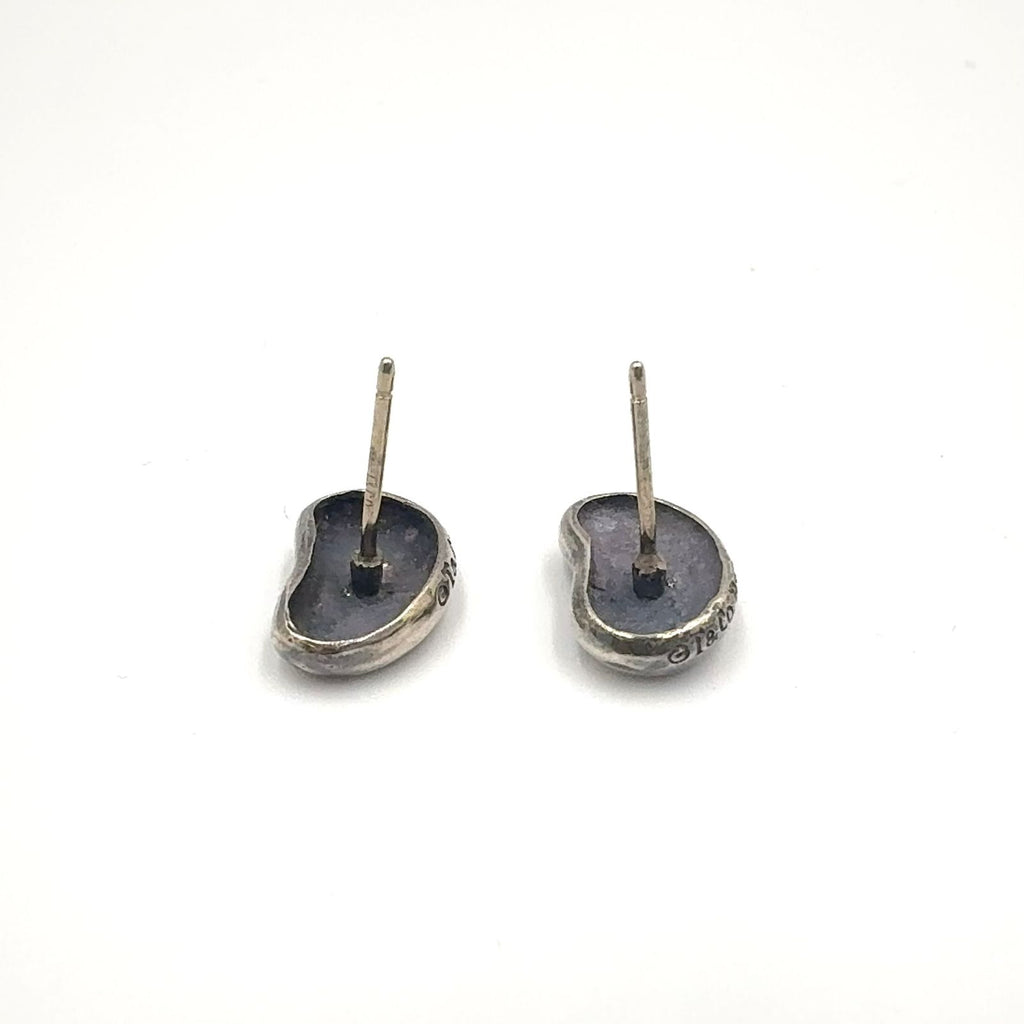 Tiffany & Co Bean Silver Earrings — view 6