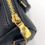 Louis Vuitton Nano Speedy Monogram Empreinte 2-Way Shoulder Leather Black — view 5