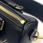 Louis Vuitton Nano Speedy Monogram Empreinte 2-Way Shoulder Leather Black — view 6