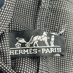 Hermes Her Line a Dos Canvas Dark Gray Backpack Silver — view 4