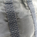 Hermes Her Line a Dos Canvas Dark Gray Backpack Silver — view 5