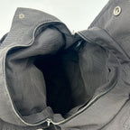 Hermes Her Line a Dos Canvas Dark Gray Backpack Silver — view 3