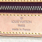 Louis Vuitton Cite GM Monogram Leather Brown Light Shoulder Bag Gold — view 4