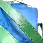 Louis Vuitton Noe Epi Toledo Blue Borneo Green Leather Shoulder Bag Gold — view 8