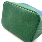 Louis Vuitton Noe Epi Toledo Blue Borneo Green Leather Shoulder Bag Gold — view 5