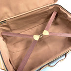 Louis Vuitton Pegase 55 Monogram Carry Leather Brown Light Travel Bag Gold — view 3
