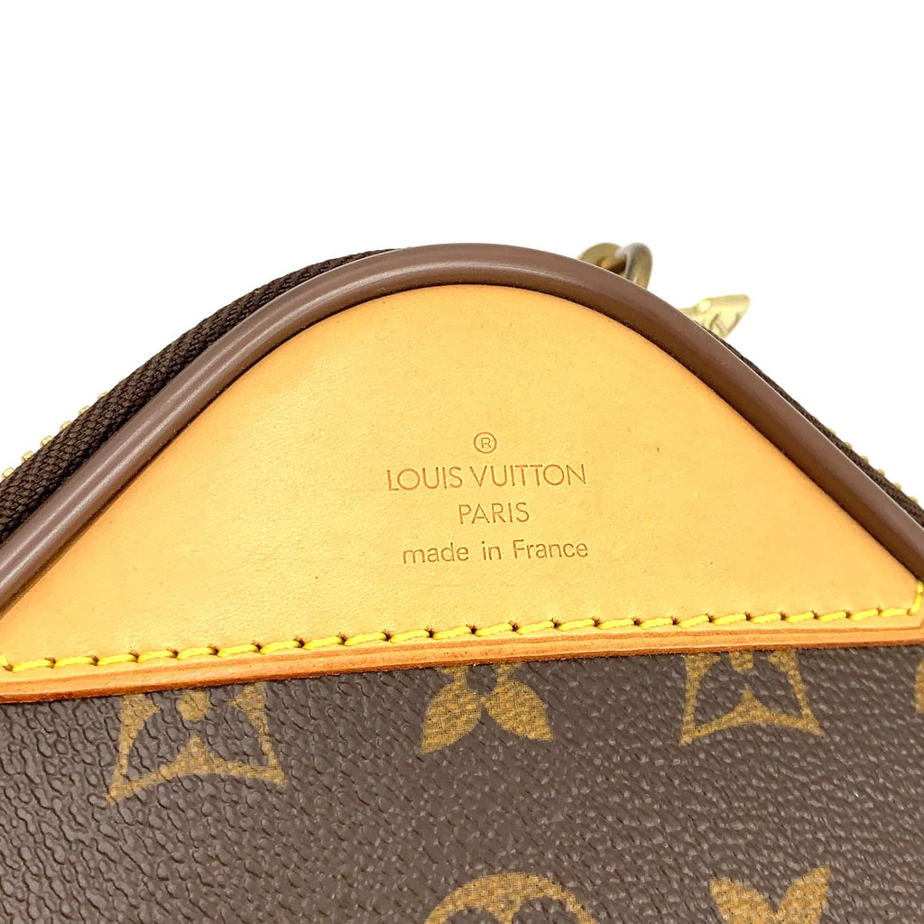 Louis Vuitton Pegase 55 Monogram Carry Leather Brown Light Travel Bag Gold — view 4
