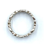 Tiffany & Co Paloma Picasso Loving Heart Band Silver Ring — view 3
