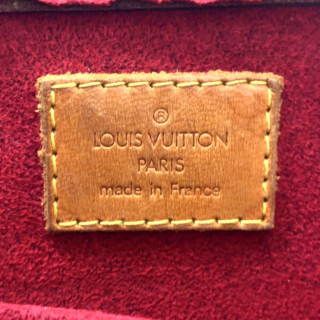 Louis Vuitton Viva Cite GM Monogram Leather Brown Shoulder Bag Gold — view 4