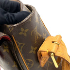 Louis Vuitton Viva Cite GM Monogram Leather Brown Shoulder Bag Gold — view 7