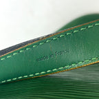 Louis Vuitton Noe Epi Borneo Green Leather Shoulder Bag Gold — view 9