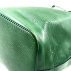 Louis Vuitton Noe Epi Borneo Green Leather Shoulder Bag Gold — view 6