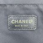 Chanel New Travel Line Briefcase Leather Nylon Black Business Gold — view 4