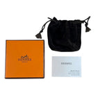 Hermes Medallion Collier de Chien Twilly Ring Scarf Metal Silver Accent — view 8