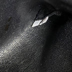 Prada Business Briefcase Triangle Logo Saffiano Leather Navy Silver Practical — view 9