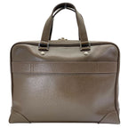 Louis Vuitton Business Briefcase Handbag LV Logo Taiga Leather Brown Practical — view 2