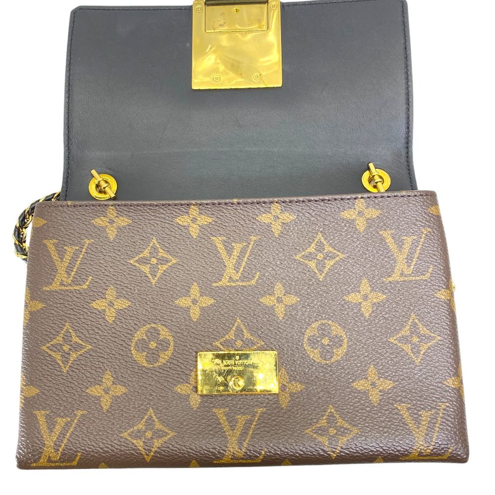 Louis Vuitton Partly Pochette LV Thelma Chain Shoulder Bag Monogram Lambskin — view 6