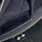 Saint Laurent Paris Sac de Jour Baby Sac Gray Leather Black 2-Way Shoulder — view 9
