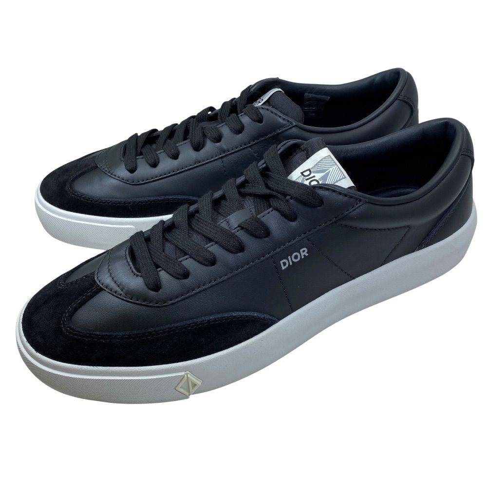 Dior 101 Sneakers CD Diamond LS 03 Leather Suede Black 44.5) Fine Contemporar