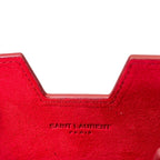 Saint Laurent iPad Case Tablet Pouch Leather Red Practical — view 7