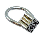 Loewe Single Anagram Ring Cube Silver Mode Accent — view 6