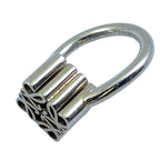Loewe Single Anagram Ring Cube Silver Mode Accent — view 5
