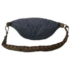 Louis Vuitton Waist Pouch Collection Line High Rise Black Jeans Leather — view 3