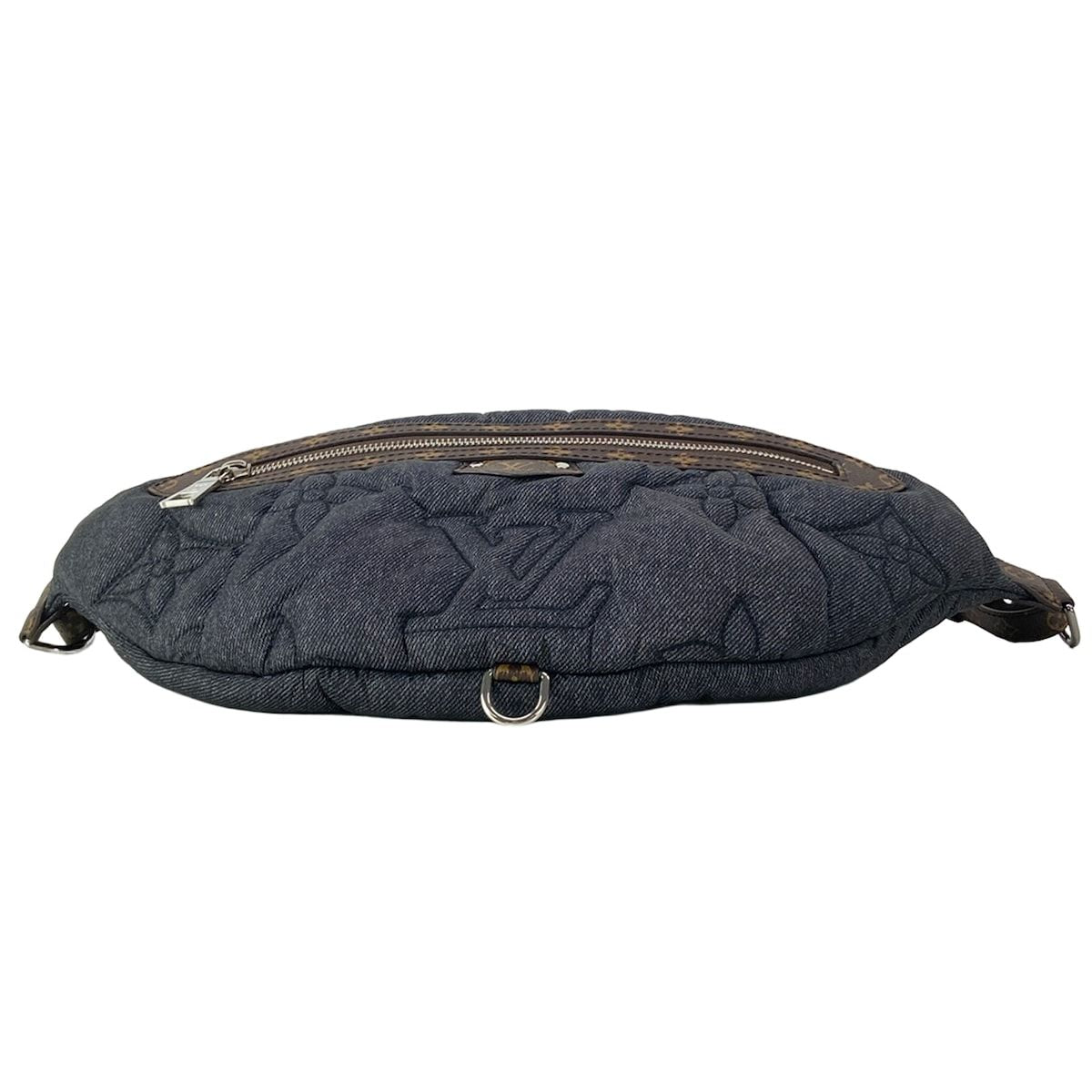 Louis Vuitton Waist Pouch Collection Line High Rise Black Jeans Leather — view 5