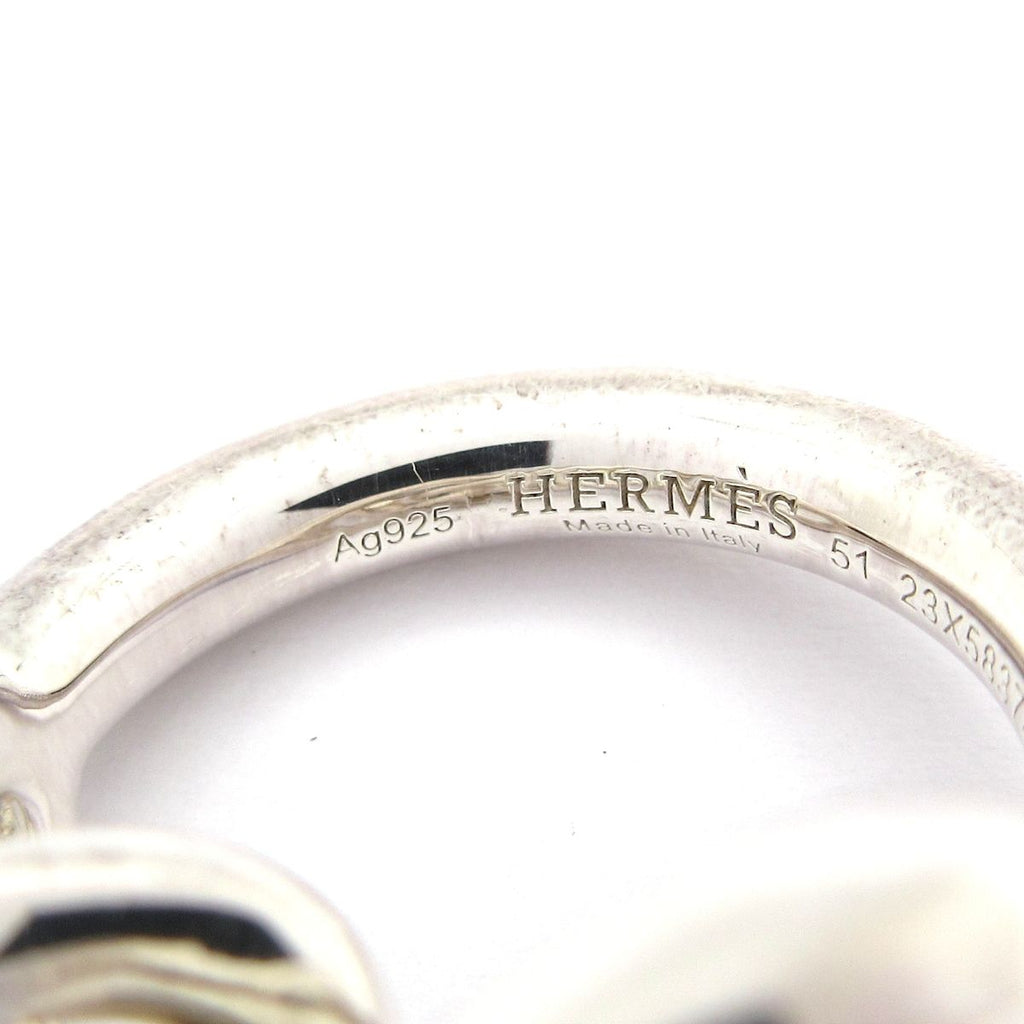 Hermes Ring Croisette Silver — view 5