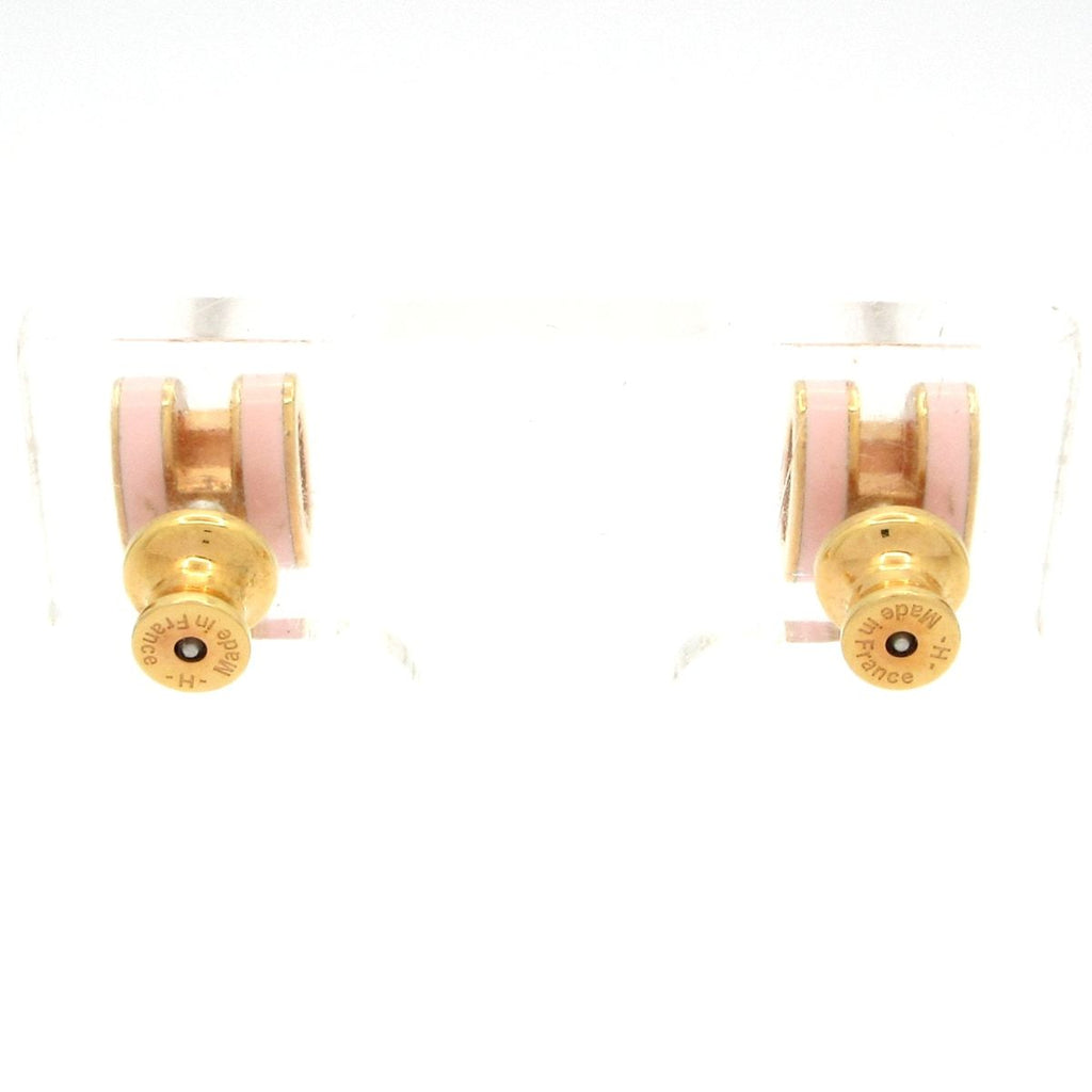 Hermes Earrings Mini Pop Light Pink Gold — view 3