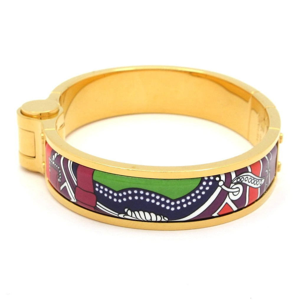 Hermes Bangle Gold Multi Balade en Berlin Bracelet — view 6
