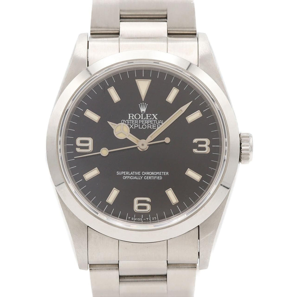 Rolex Explorer I SS Automatic Winding S Number Watch