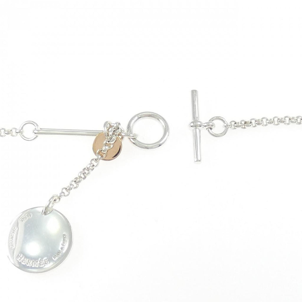 Hermes Exlibris Necklace Gold — view 5