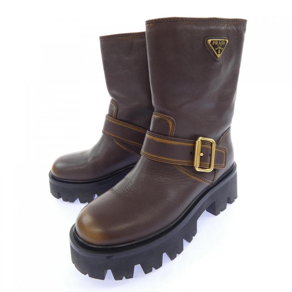 Prada Boots Brown — view 3