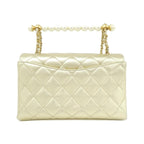 Chanel Bag Handbag Gold — view 2