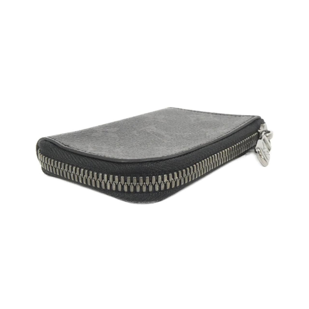 Louis Vuitton Monogram Eclipse Porte Monnet Joule Coin Case — view 2