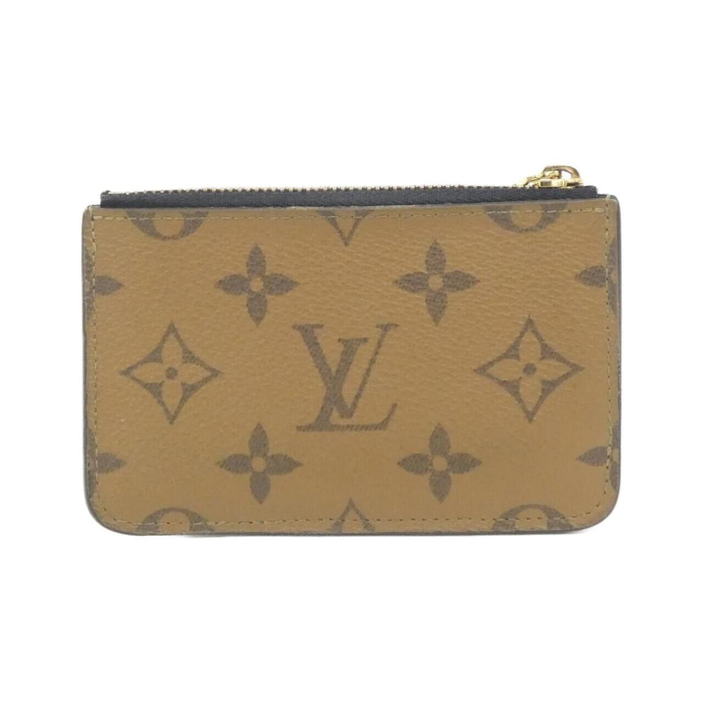 Louis Vuitton Monogram Reverse Card Case Holder Romy Coin & — view 2