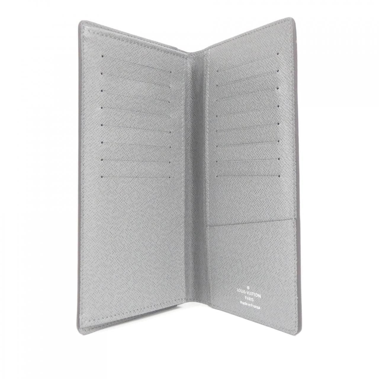 Louis Vuitton Taiga Portefeuille Long Billfold Wallet — view 5