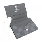 Louis Vuitton Damier Graphite Envelope Business Card Holder Case — view 3