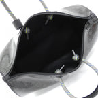 Louis Vuitton Monogram Eclipse Gray Keepall Bandouliere 50 cm Boston — view 7