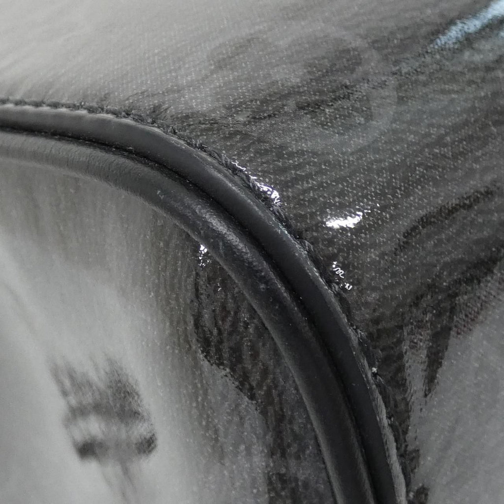 Louis Vuitton Monogram Eclipse Gray Keepall Bandouliere 50 cm Boston — view 2
