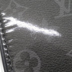 Louis Vuitton Monogram Eclipse Gray Keepall Bandouliere 50 cm Boston — view 4