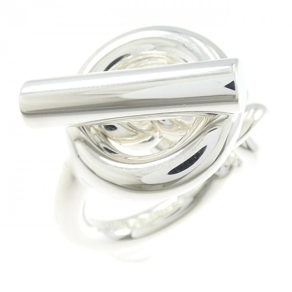 Hermes Croisette Ring Silver