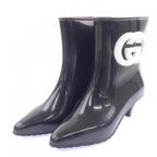 Gucci Rain Boots Black — view 3