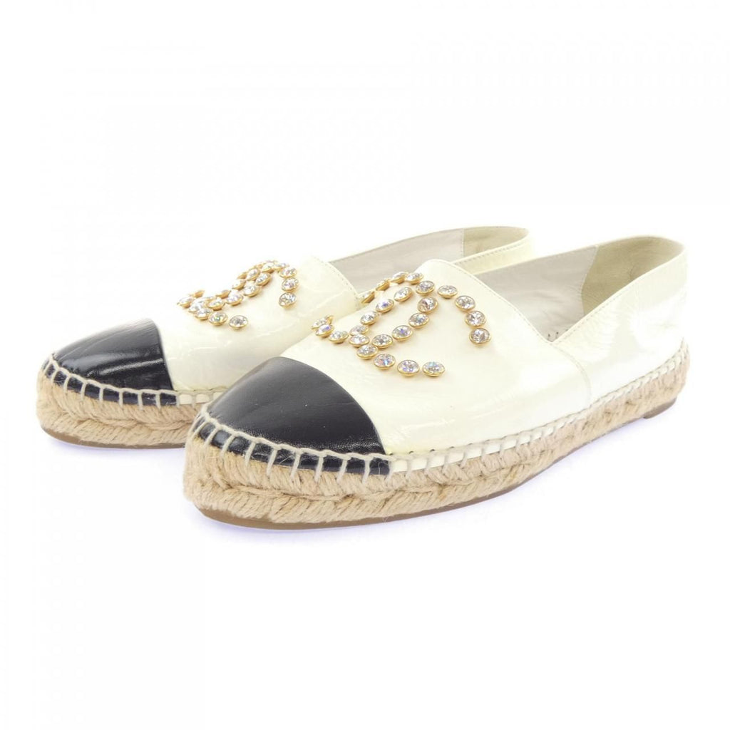 Chanel Espadrille Shoes White — view 3
