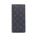 Louis Vuitton Monogram Eclipse Portefeuille Brazza Wallet