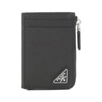 Prada Coin Case Coin Purse Silver