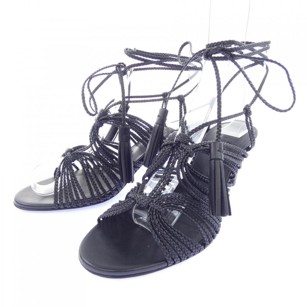 Hermes Cama Sandals Black — view 3