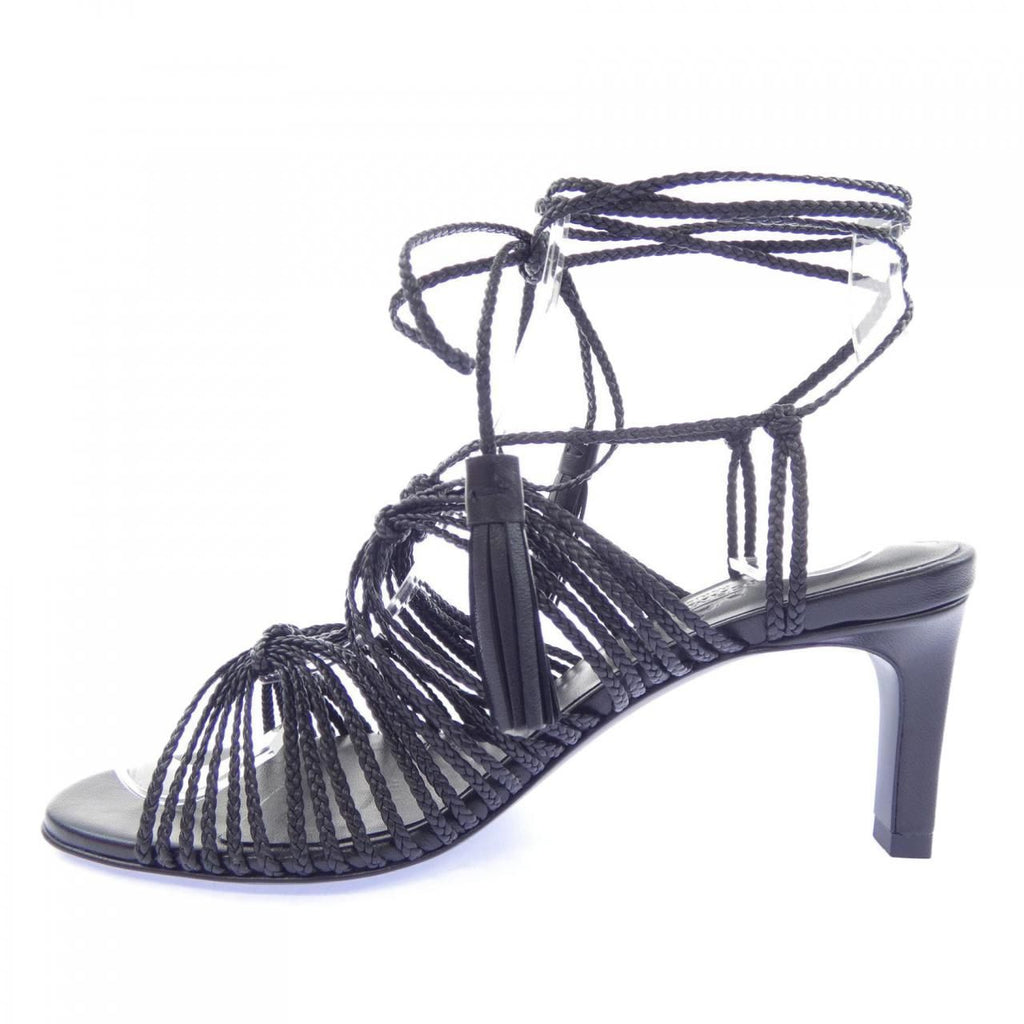 Hermes Cama Sandals Black — view 2